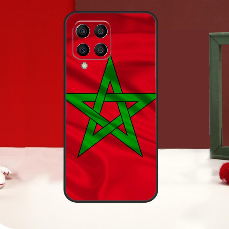 Morocco Moroccan Flag Case For Samsung Galaxy M11 M21 M31 M14 M34 M54 M12 M32 M52 M15 M13 M16 M36 M56 M53 M35 M55
