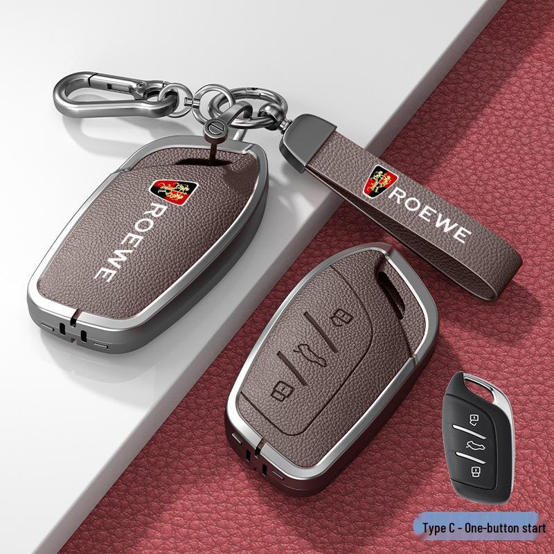 Fit for Roewe RX5 16-20, i6, RX8, RX3, EI5 Metal Key Cover