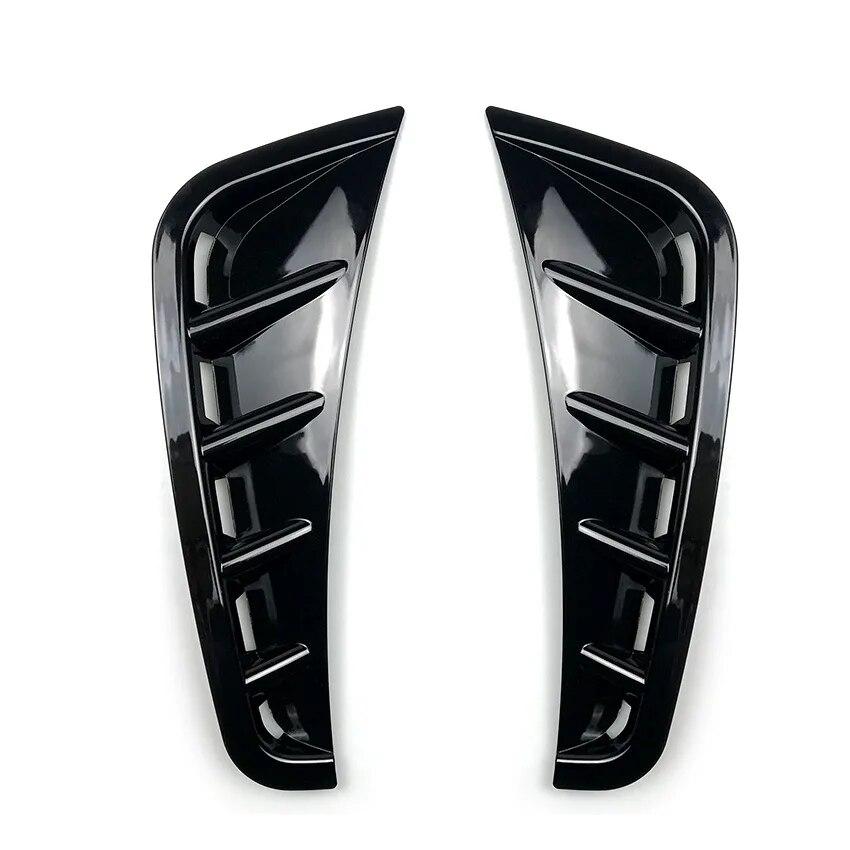 Car Front Wheel Air Vent Fender Bumper Side Trim Cover Canard For Mercedes C-Class W205 C63 C180 C200 C260 C300 C180L C200L