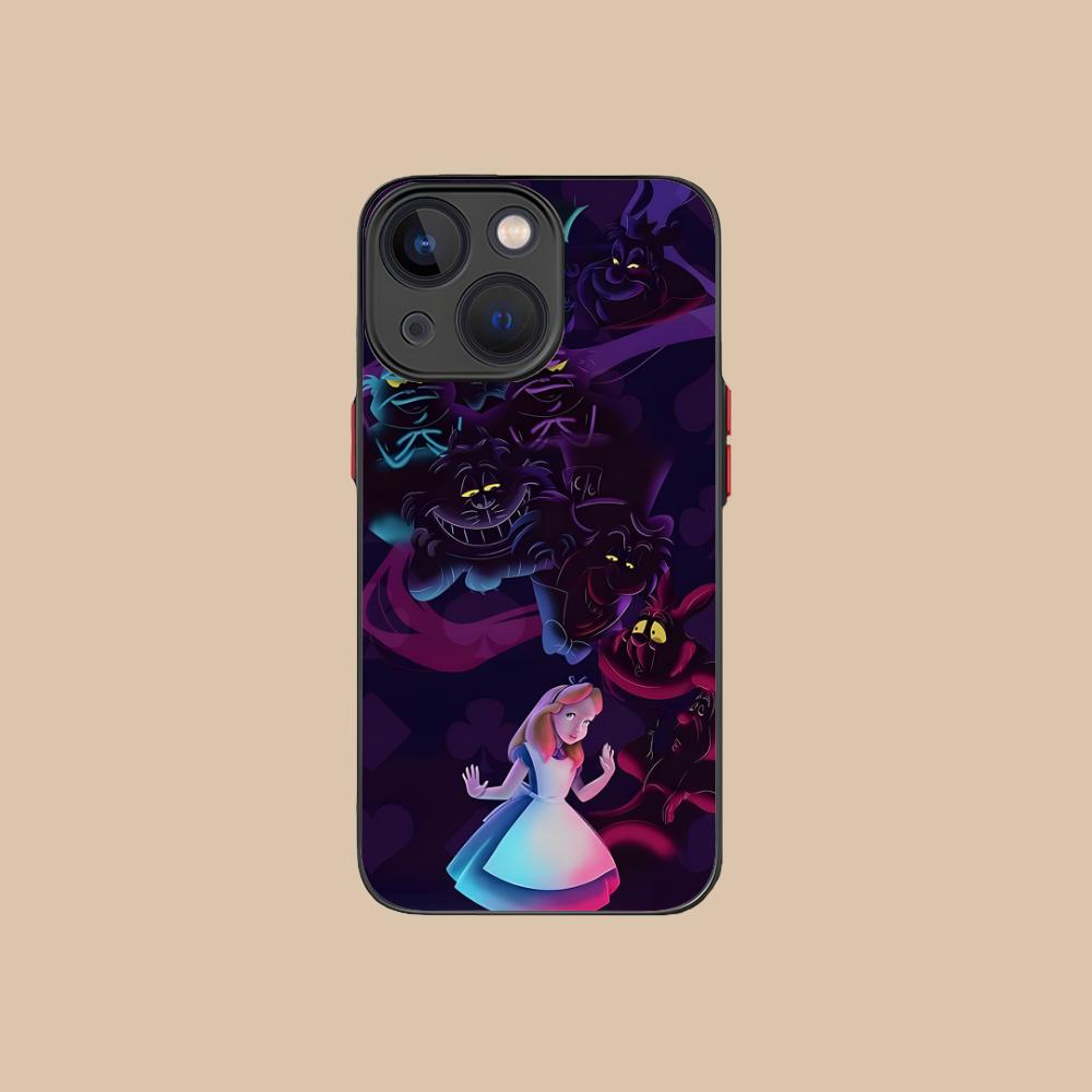 C-Cheshire Cats Phone Case for iPhone 16 15 14 13 12 11 X XR XS 8 7 Pro Max Plus Mini Colour Printing Silicone Cellphones Luxury