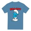 The Smurfs Unisex Adult Brainy Smurf Ringspun Cotton T-Shirt