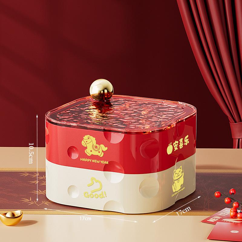 

Elegant Cheese Fruit and Candy Box for Living Room or Wedding Storage