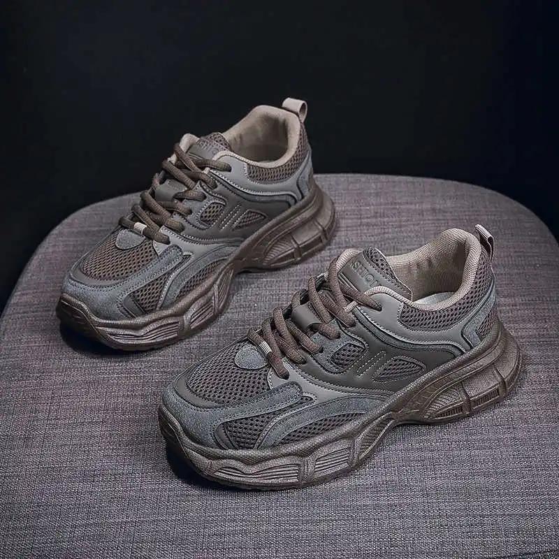 Fashion Chunky Outdoor Woman Shoes Black Loafers Hiphop Sneakers Yellow Boots Sports Offers New In Special Use Low Prices Festival