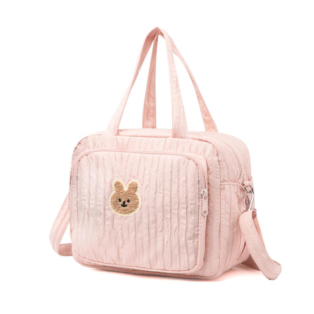 Cute Cartoon Mommy Bag for Mom Travel Casual Women Handbags Multi Functional Diaper Bag Baby Organizer Nappy Caddy Mother Kids
