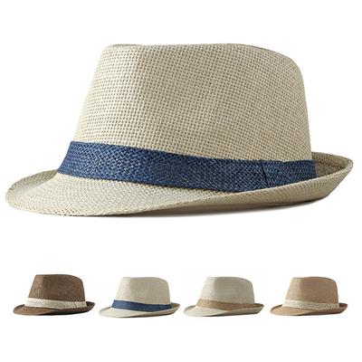 Sonnenhut für Herren, einfarbig, Jue-Hut, Sonnenschutzhut für den Strand, Strohhut für Damen, Netzhut