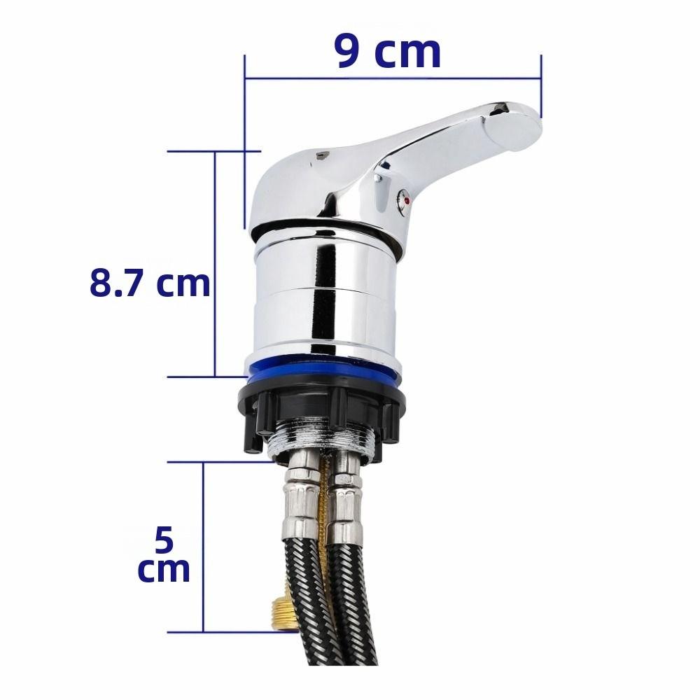 Adjustable Salon Shampoo Faucet Mixing Valve Shampoo Basin Sprayer Faucet Sprayer Kit For Salon