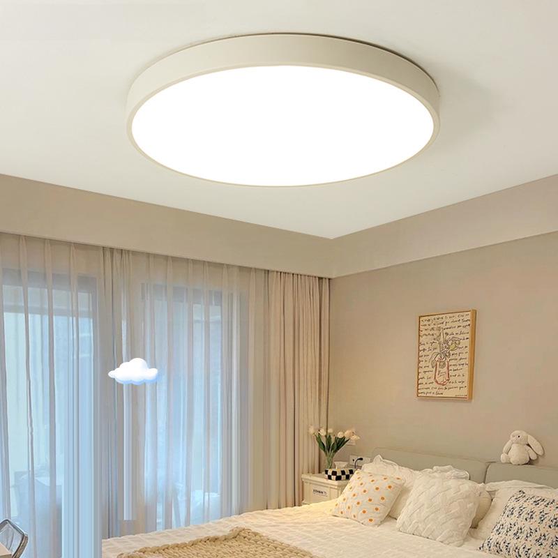Modern LED Ceiling Lamp: Versatile Lighting for Living Room, Corridor, or Bedroom - Full Spectrum, Round Design