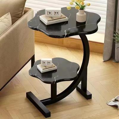 Table d'appoint, Table à thé mobile, Petite table simple, Mini table d'angle, Petite table carrée, Canapé, Table d'appoint, Table d'ordinateur, Table de chevet