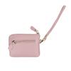 Vintage PU Leather Short Wallet With Zipper Coin Pocket Multiple Card Slots And Wrist Band Casual Portable Card Clip