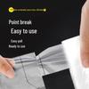 Transparent Disposable Food-Grade Produce Bags: Thickened, Handheld, Vest-Style Roll for Fresh Fruits