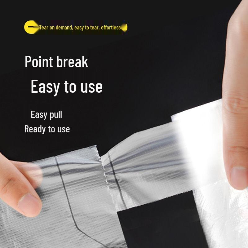 Transparent Disposable Food-Grade Produce Bags: Thickened, Handheld, Vest-Style Roll for Fresh Fruits