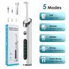 Rechargeable Tooth Polisher Electric Whitening & Polishing Tooth Polisher 5 Mode Personal Dental Calculus Remover Plaque Cleaner
