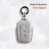 Interior Mouldings For Jaguar XE XF E Pace F Pace A9 A8 A9 X8 XJ XFL XJL Car Key Case Keychain Suede Cover Shell Protector Inter