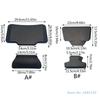 Motorcycle F 800 GS 1200 Rear Case Cushion Passenger Backrest Lazy Back Pad Set For 800GS ADV R 1200 GS GS1200 Adventure