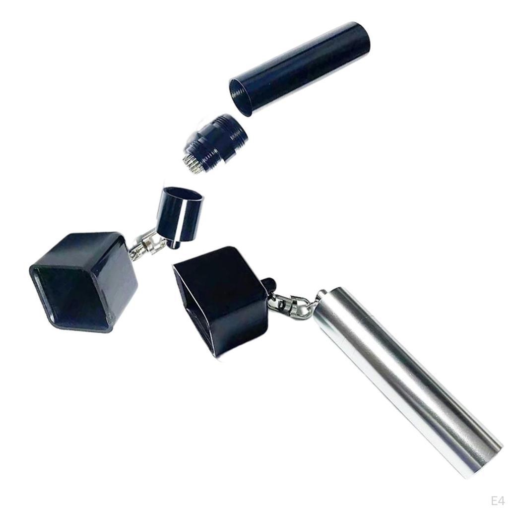 Aluminum Alloy Billiards Snooker Pool Chalk Holder Billiard Case Chalkers Professional for