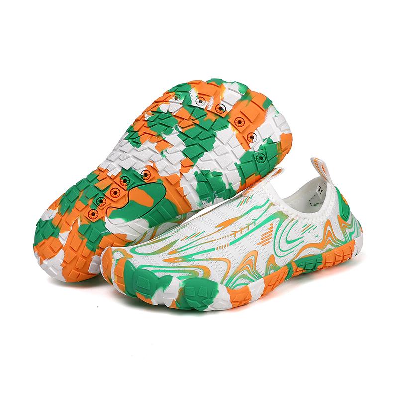 Boys Girls Aqua Shoes Kids Quick Drying Sneakers Drainage Design Hiking Wading Water Shoes Children Mesh Swimming Beach Barefoot