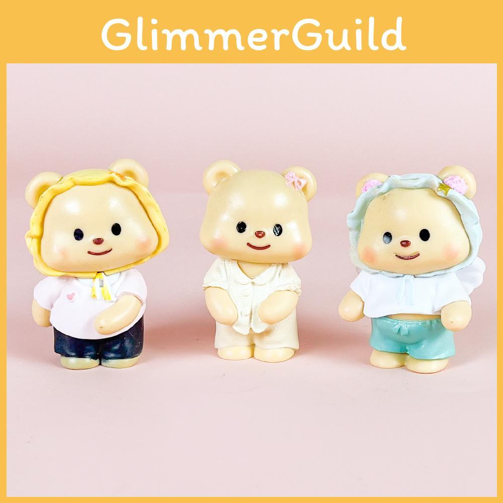 Bear Butter Pajamas School Uniforms Aprons Headscarves Style Model Ornaments