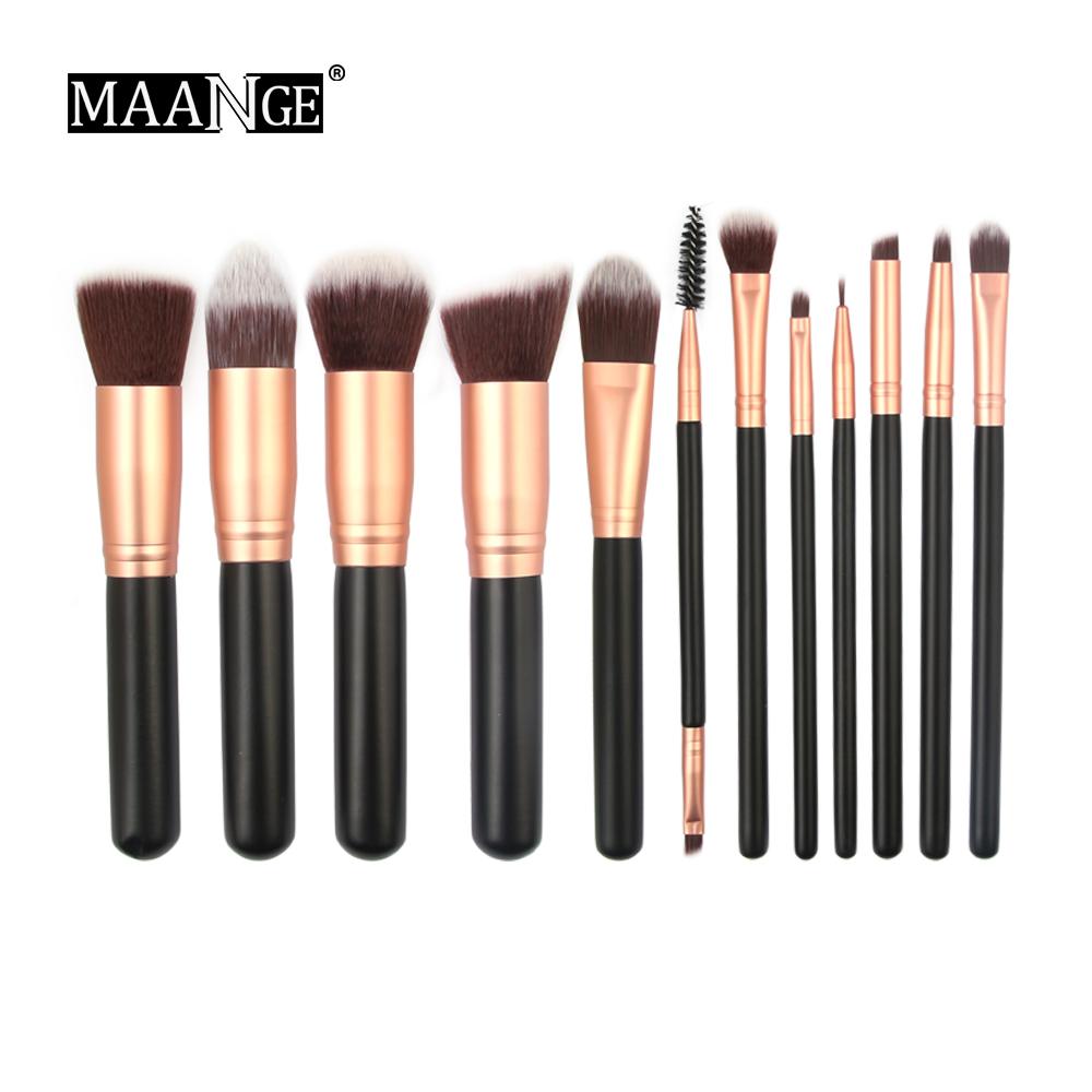 

12 шт. Кисть для макияжа Тени для век Foudantion Косметическая кисть для макияжа Красота Инструменты