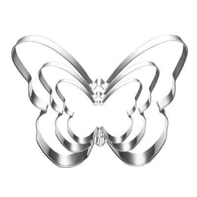 Professional Butterfly Biscuits Mould Rusts Resistant Nonrust Steel Baking Tool For Handmade Cookie And Pastries