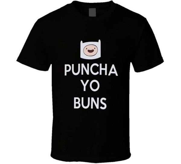 

Футболка унисекс Puncha Yo Buns Adventure Time S
