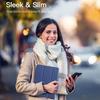 Coque pour iPad Air 13"/Pro 12,9" - Antichoc - Silicone - Bleu Marine - Porte-Stylet