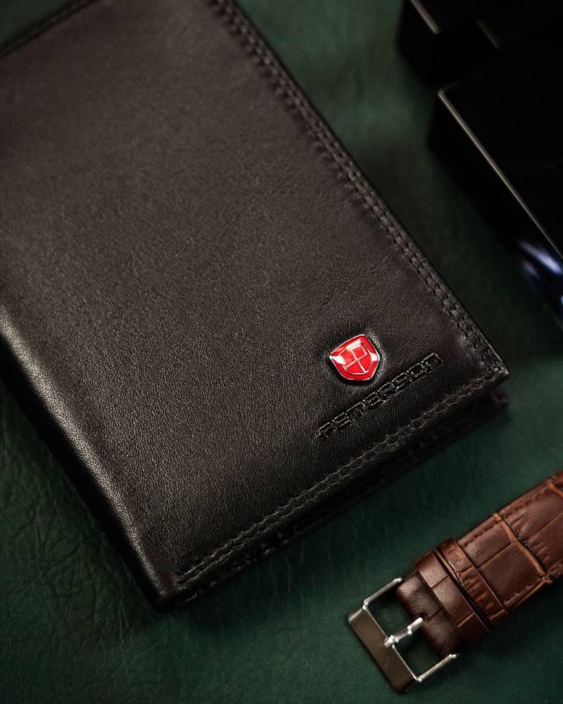 Men's wallet made of natural leather - Peterson