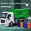Plastic Garbage Truck Toy For Boys With Lights And Sound For Kids Play And Education