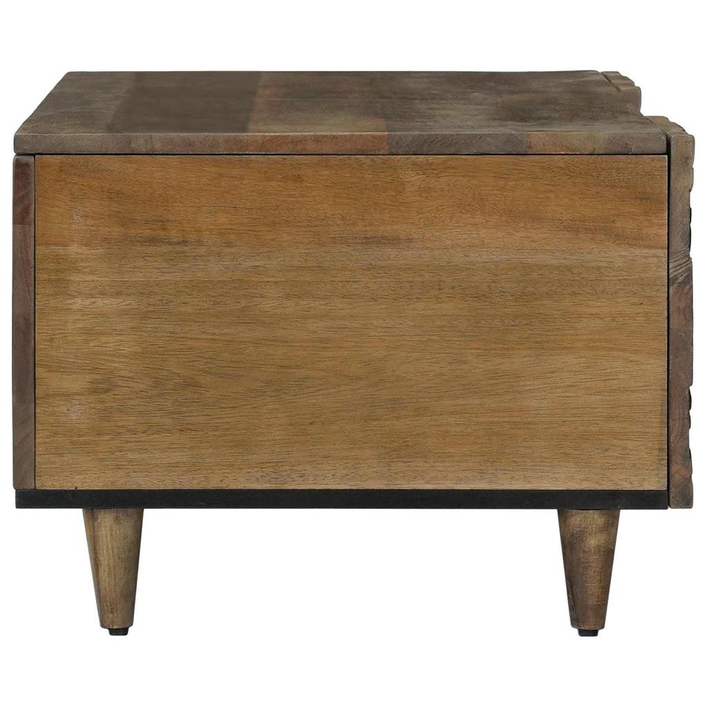 Coffee Table Brown 100 x 54 x 40 cm Solid Mango Wood