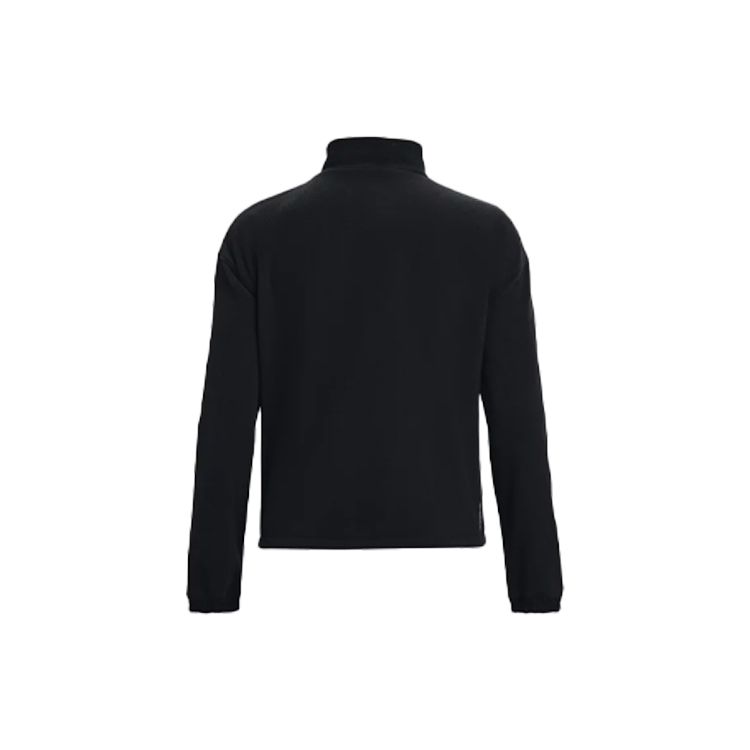 Under Armour Logo Half-Zip Fleece Training Jacket Women Outerwear Black 1365776-001