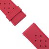 ERBORD Universal Silicone Strap 22mm, Tropic, Red / Black Buckle