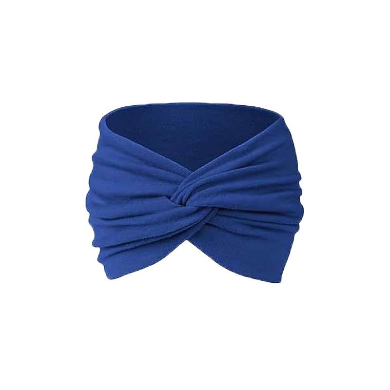 18CM Breites elastisches Yoga-Stirnband für Damen - Schweißabsorbierend für Laufen & Fitness