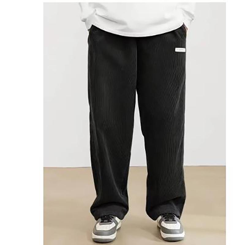 

Men s Corduroy Loose European Size Hanging Multi-functional Casual Straight Leg Pants, Suitable for Daily Travel 2XL
