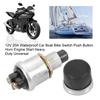Waterdichte 12V 20A Hoornknop , Robuust, , Eenvoudige Installatie, Gemaakt van Hoogwaardig Gegoten Aluminium Materiaal, Ideaal voor Marine, Auto, Motor