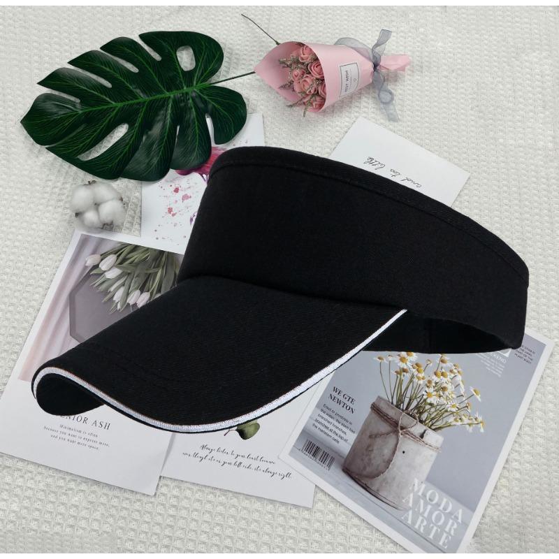 Pure cotton empty top hat printed sun hat topless parent-child hat group printing