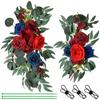 Rose Arch Flowers Kit Wedding Decorations Ceremony Flower Wreath Fake Floral  Wedding Party