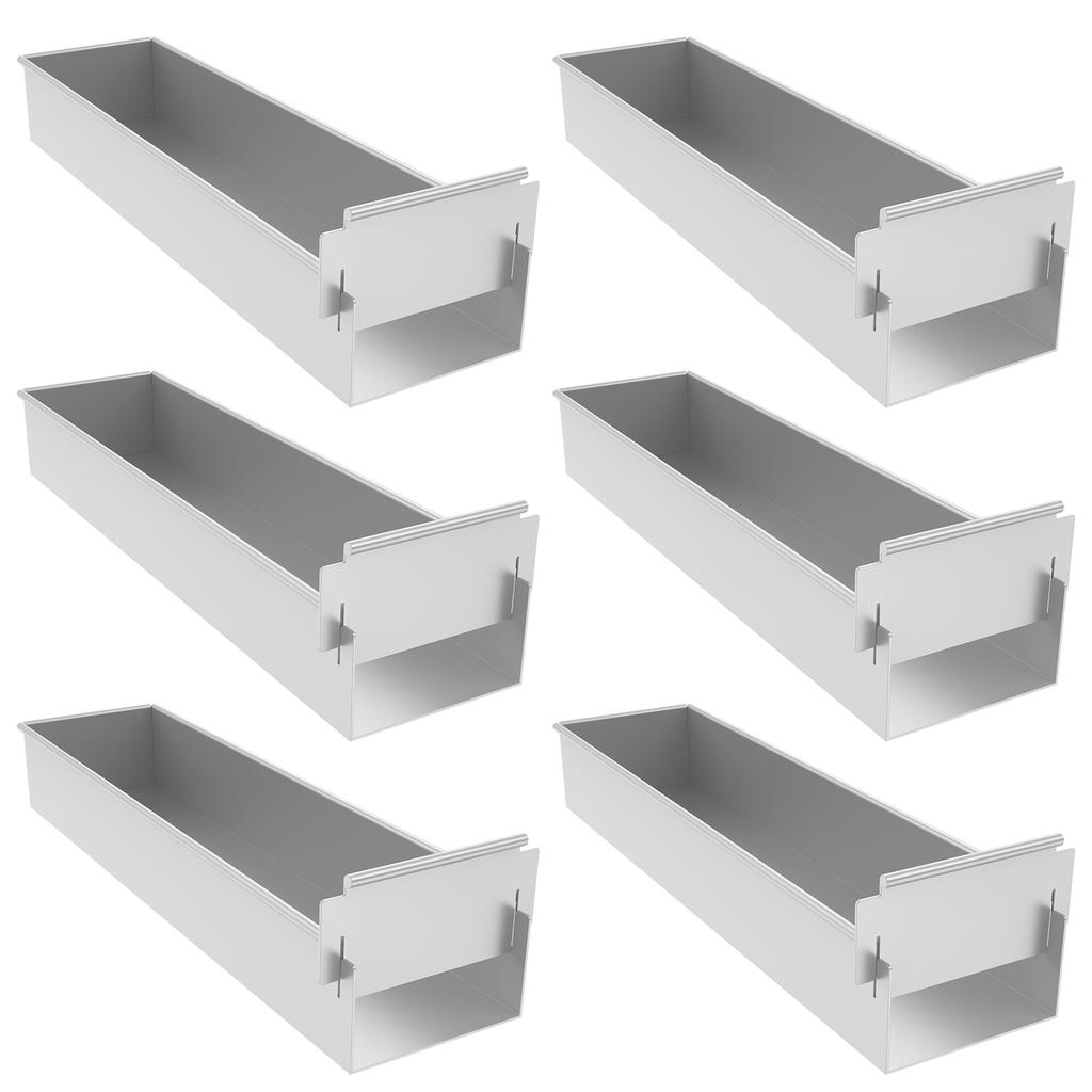 1/6Pcs Cake Pan Nonstick Tiramisu Pan Aluminum Alloy Multi-function Cake Baking Tray Dessert Making Molds for Baking Accessories