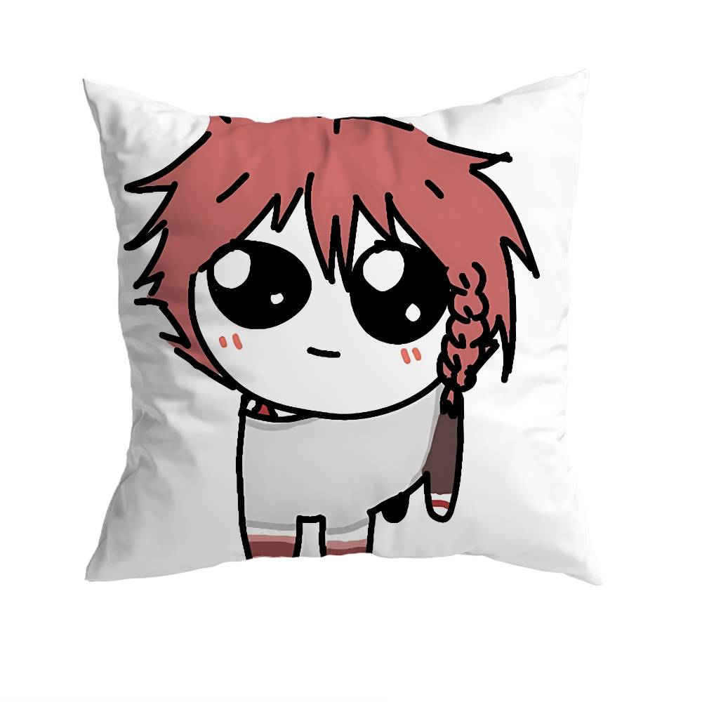 Zeno Remake Anime Pillow Case Sofa Living Room Bedroom Headboard Backrest Cushion Square Cushion Nap Time