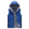 Thick Reversible Unisex Sleeveless Jacket Winter Vest Warm Men Casual Sport Coat