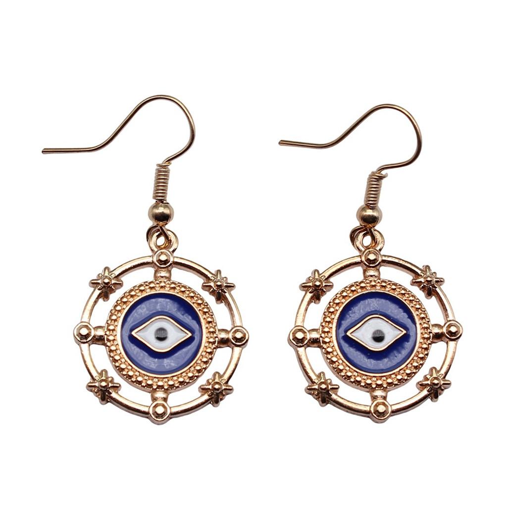 Pendientes Largos de Esmalte con Colgante Cristiano Gótico Joyería Para Mujeres Regalos Populares