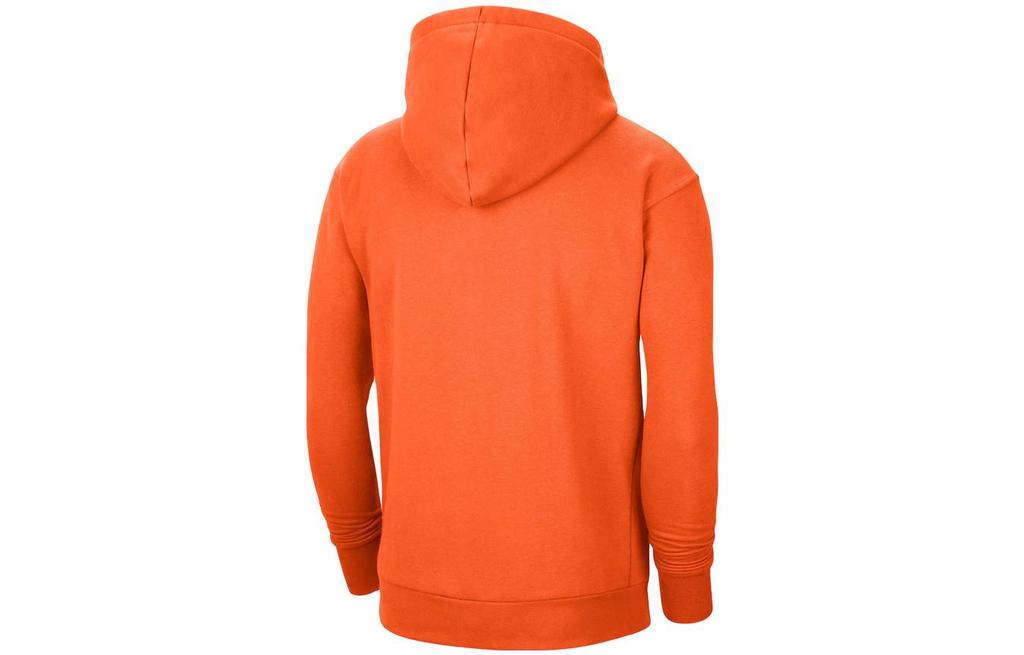 Nike Sweatshirts Unisex Orange Hooded Moderate Regular DR9596-820