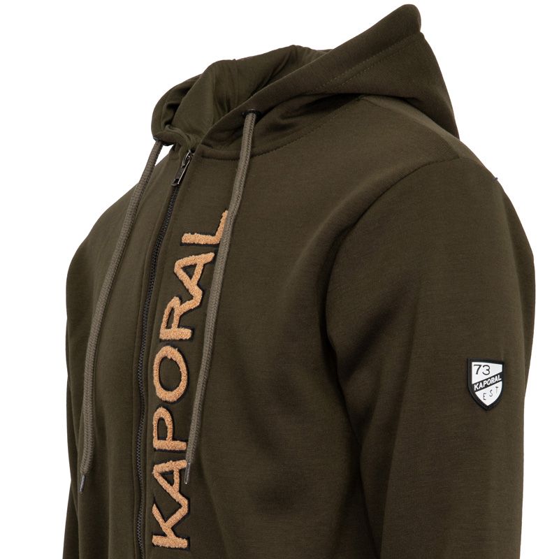 Men's Hooded Turker Zip-up Jacket KAPORAL