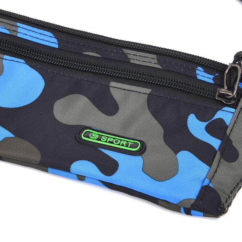 Comouflage Gürteltasche für Jungen und Mädchen, Reise-Gürteltasche, Geld-Taillengürtel, Wander- und Urlaubstasche