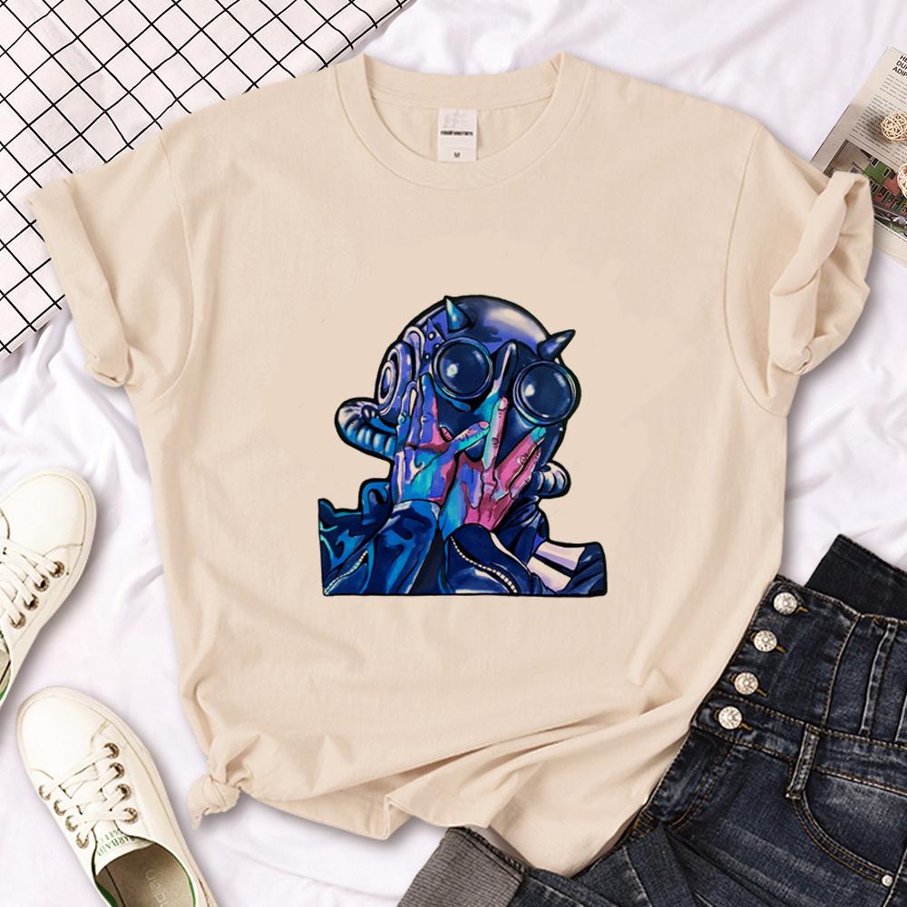 Ghost Band Tshirt Women Summer Tshirt Girl Anime Clothes