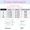 Cat Clothes Gatos Sweater Pet Dog Clothing for Small Medium Puppy  Dogs Cats Winter Warm Coat Teddy Pug  Jacket Soft Vest New