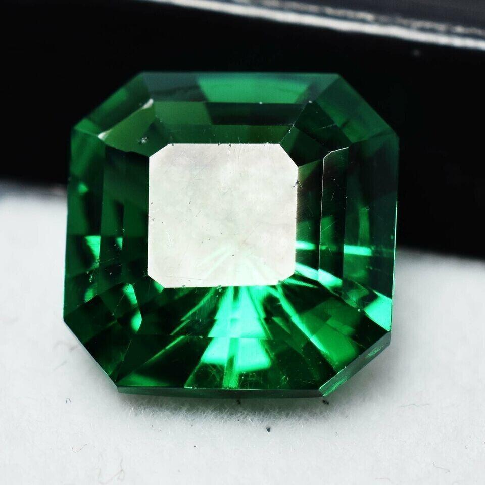 AA+ 8.65 Ct NATURAL Loose Gemstone GARNET Green stunning Square Cut