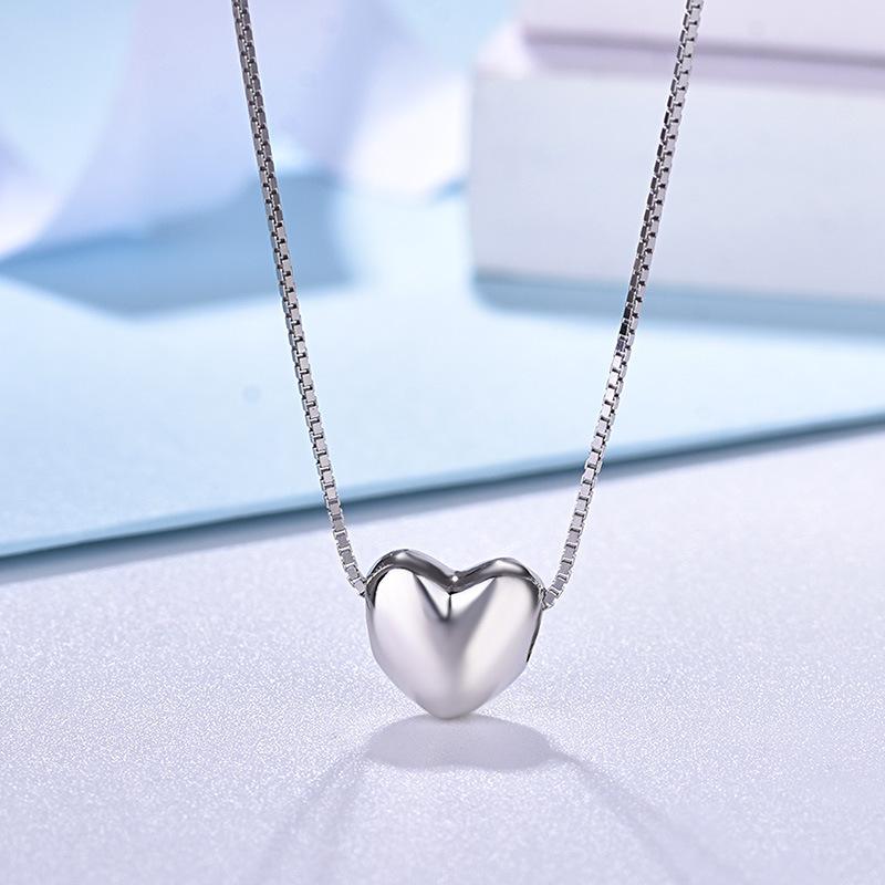 

Ожерелье в форме сердца Peach Love для женщин, японское и корейское, простое и модное, темпераментное, короткая подвеска, цепочка на ключицу и шею