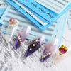 Yousheng 24Pcs/Set Nail Transfer Vivid Images DIY Colorful Roll Totem Stickers Manicure Sliders Decoration for Female