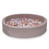 Dry Pool 130x30 Corduroy Light Pink 600 Balls: Transparent, Pearl, Pink Light Pearl, Rose Gold