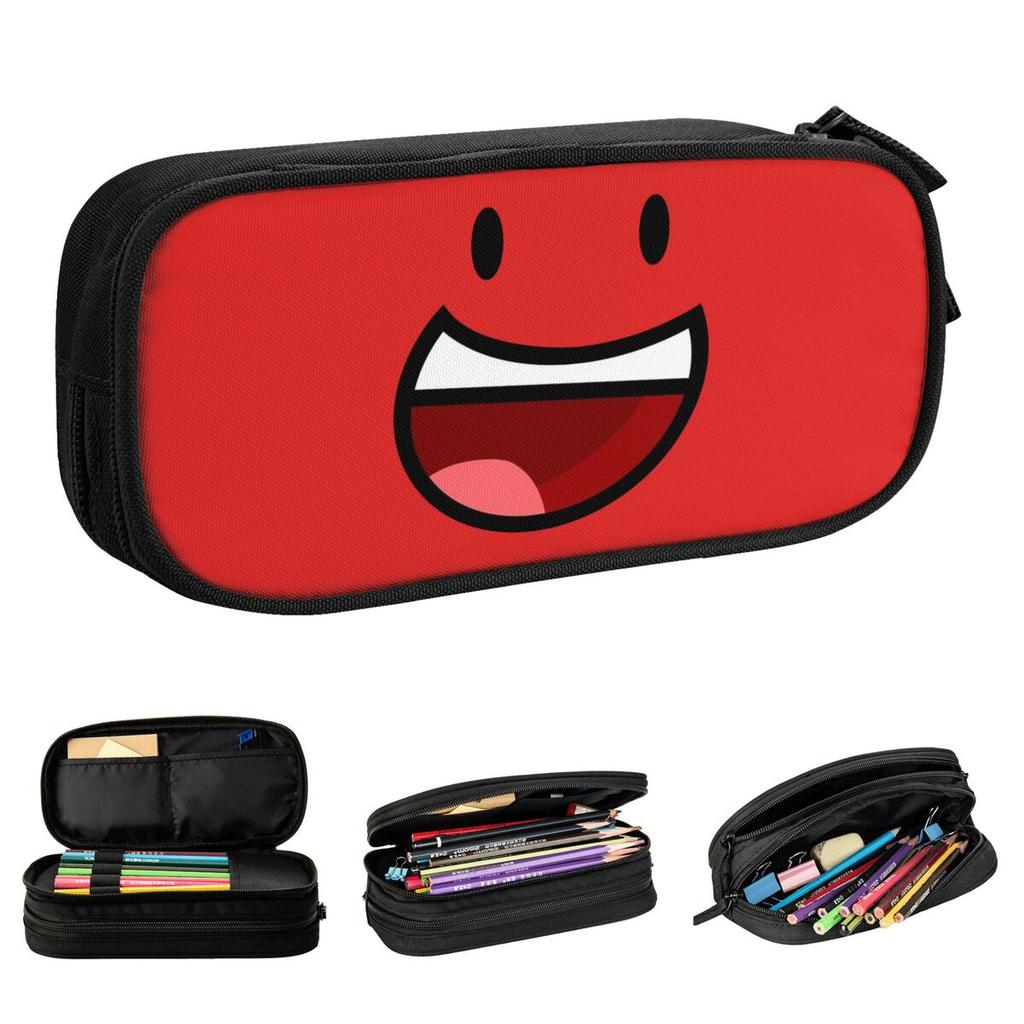 Cartoon Pencil Cases Bfdi Pencilcases Pen Battle for Dream Island Girl Boy Large Storage Bag Students School Zipper Stationery