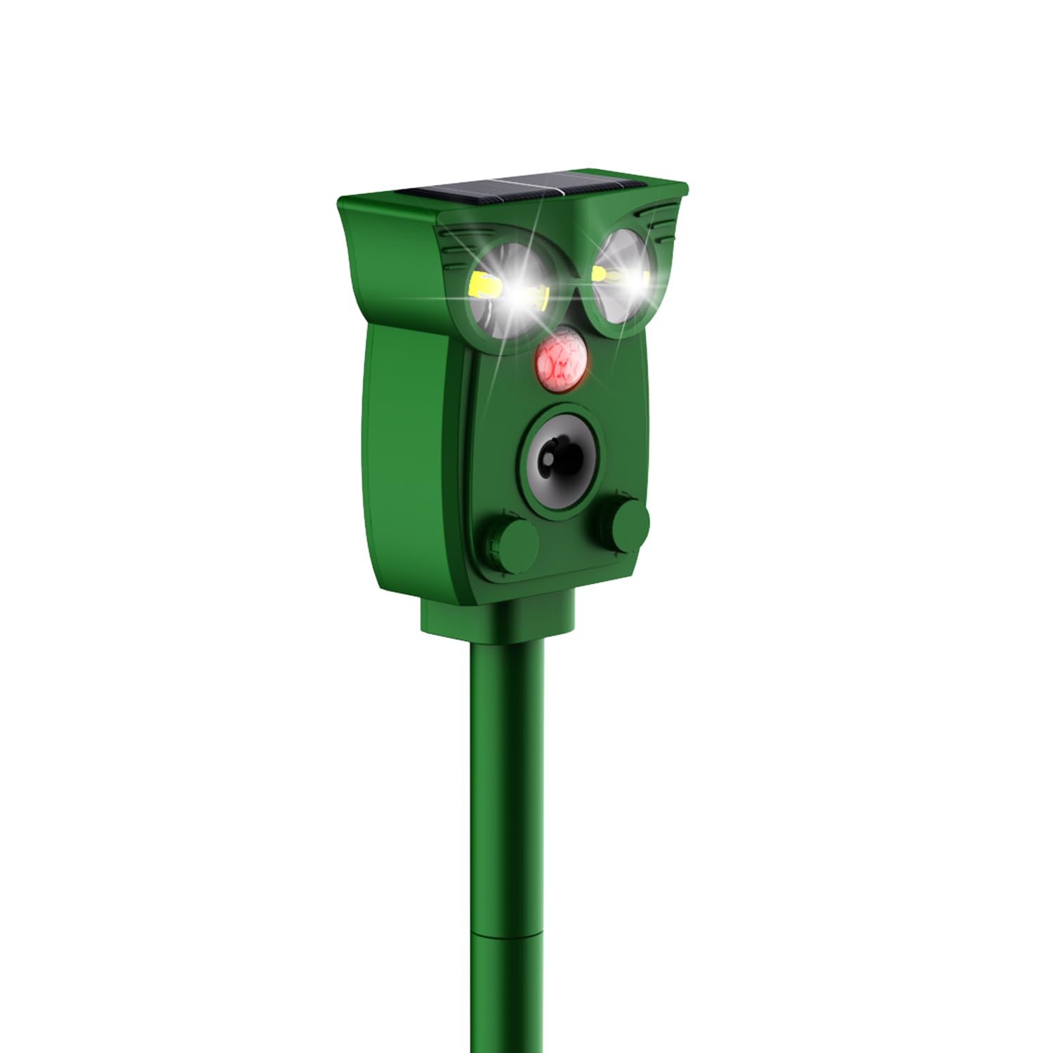 

Exclusive 2025 Enhanced Pest Control Animal Ultrasonic Cat Bird Animal Pest Cat Dog Rodent USB Solar IP68 5 Repellent Infrared Powerful LED Detection